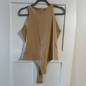 ReoRia Beige Bodysuit
